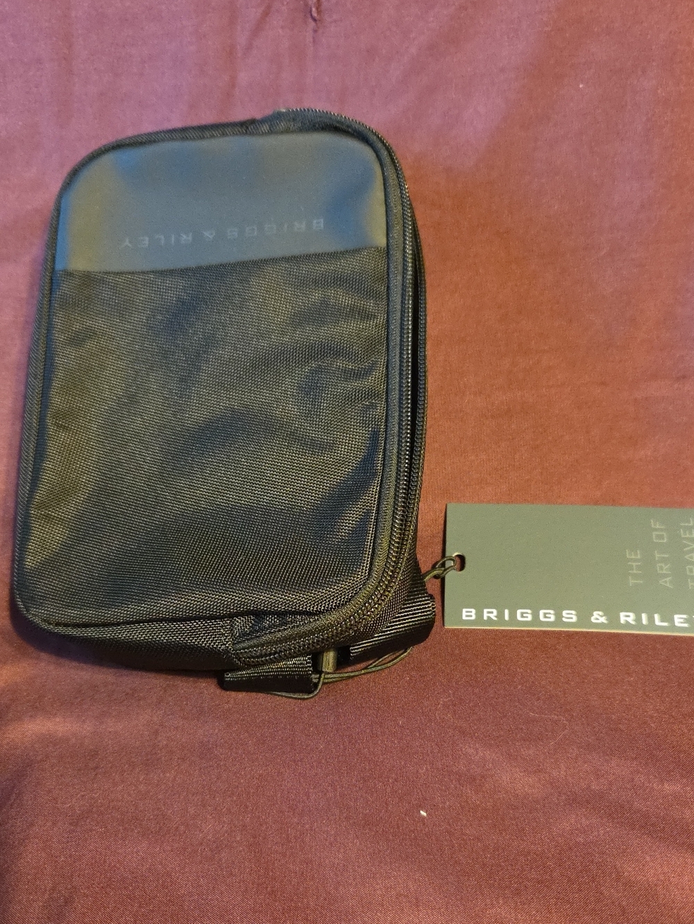 Briggs & Riley Black Travel Sling Crossbody Bag